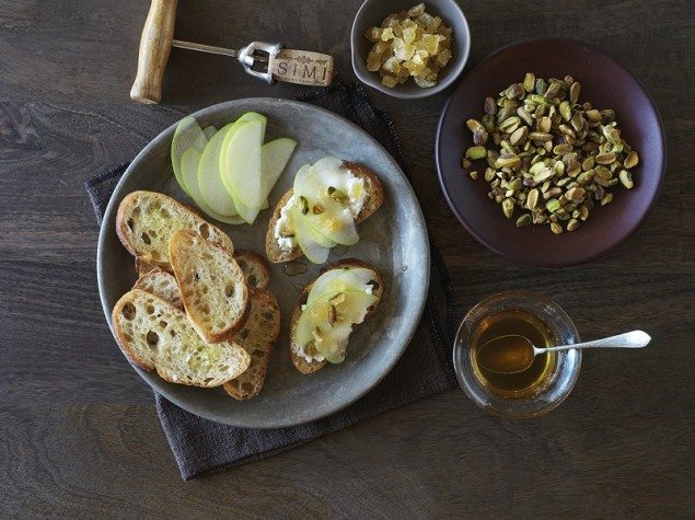 Goat Cheese Crostini