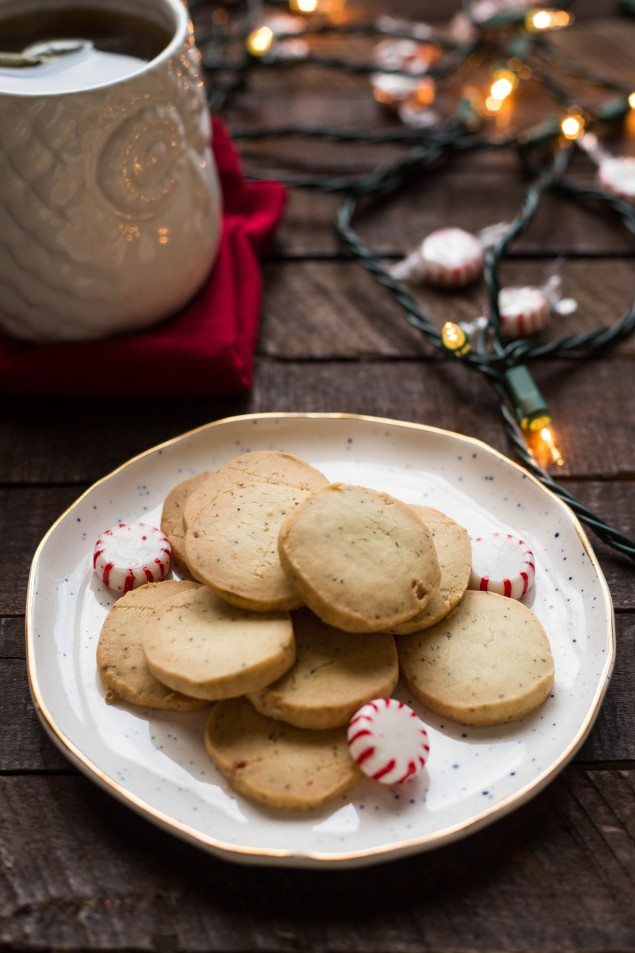 Peppermint Tea Shortbread