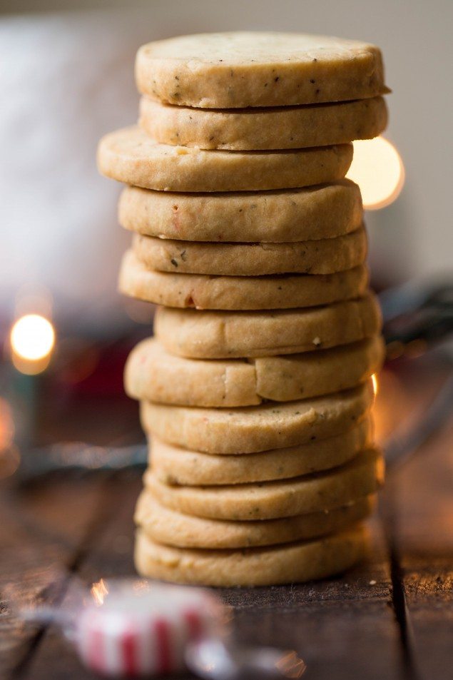 Peppermint Tea Shortbread