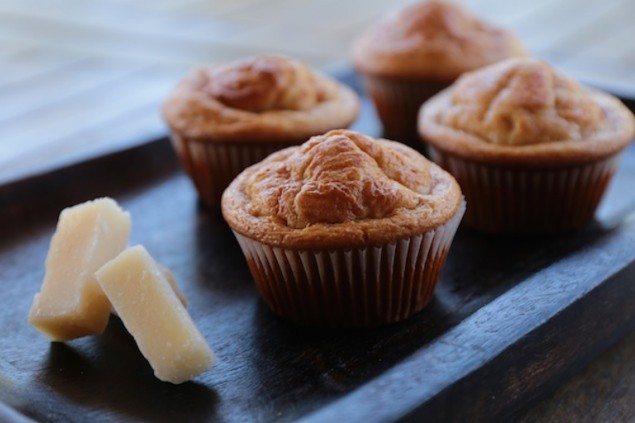 Parmigiano and Hazelnut Cakes