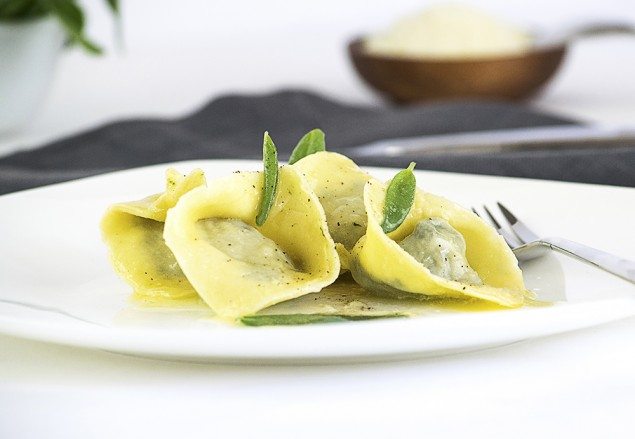 Tortelloni with Spinach and Ricotta
