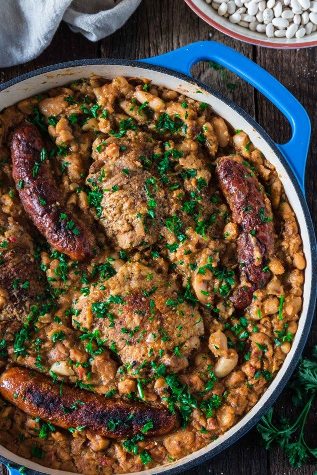 Chicken and Sausage Cassoulet