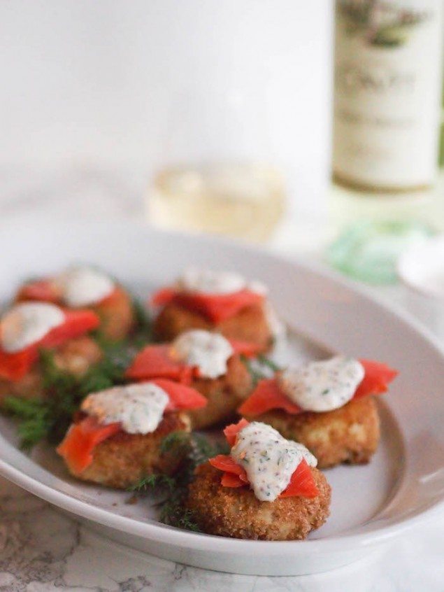 Smoked Salmon Potato Cakes