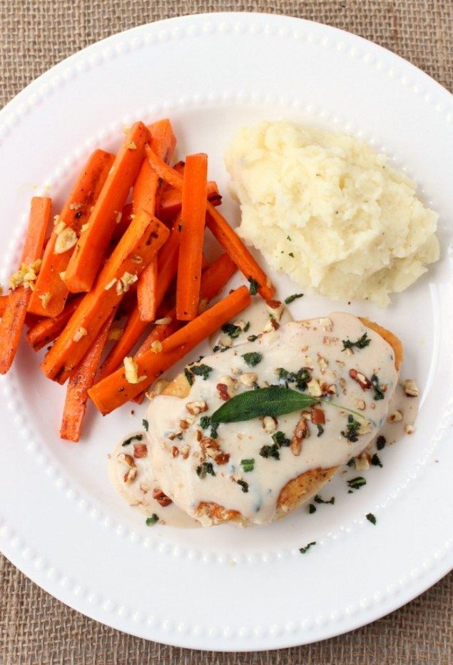 seared-chicken-sage-gravy-top-photo-698x1024