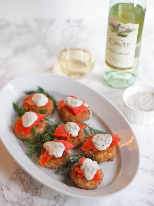 Smoked Salmon Potato Cakes