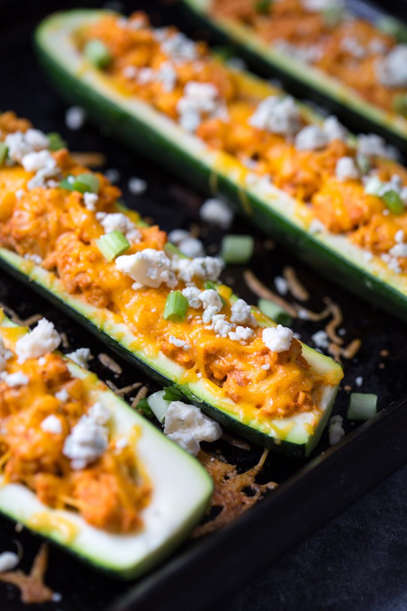 Buffalo-Turkey-Stuffed-Zucchini-Boats-3