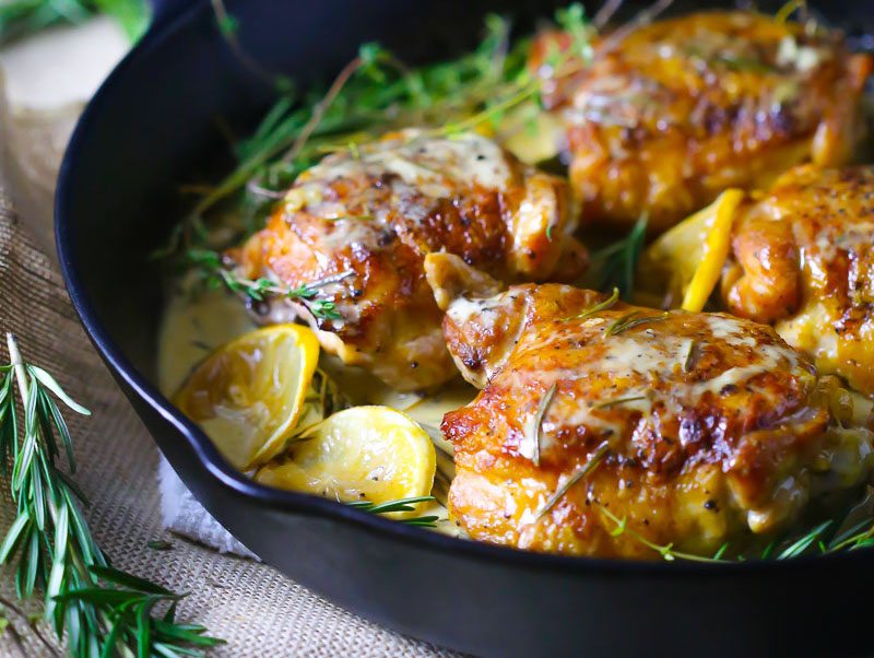 Easy Lemon and Herb Chicken | Honest Cooking | Bloglovin’