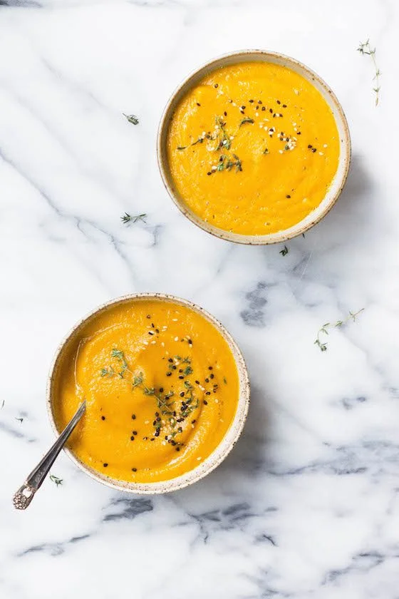 Butternut Squash, Pear, and Ginger Soup