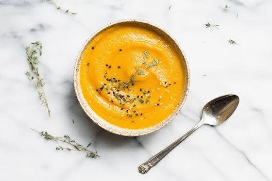 Butternut Squash, Pear, and Ginger Soup