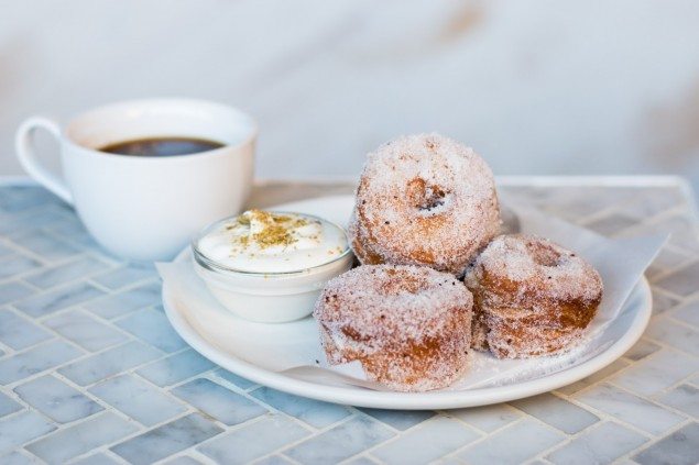 Image Courtesy Rider. LEMON + FENNEL DONUTS