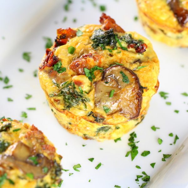 Healthy Kale Egg Breakfast Cups