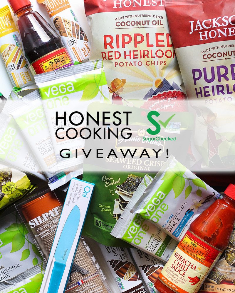 HonestCooking SugarChecked Giveaway w Text