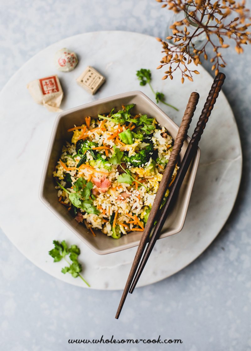 Leftover-Christmas-Ham-Fried-Rice