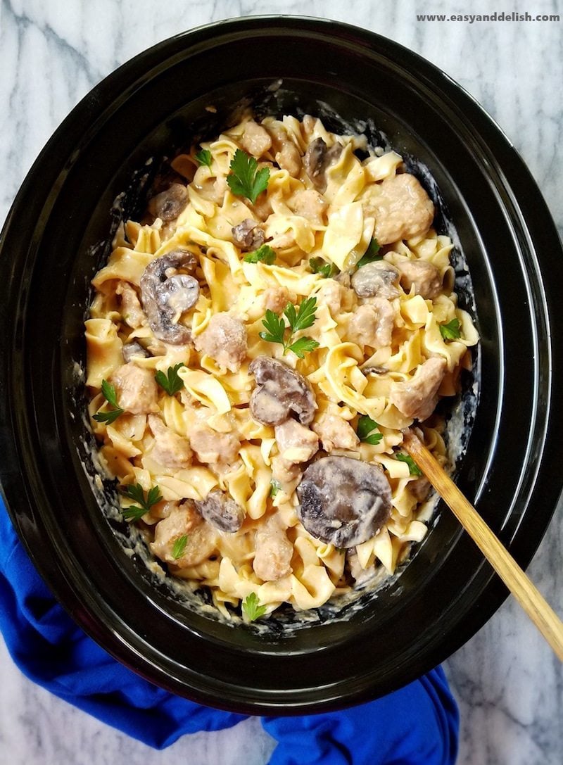 Slow-Cooker-Lean-Pork-Stroganoff-Easy-and-Delish.Com_