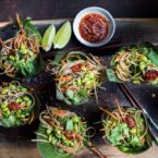 Soba Noodle Salad with Chili Dressing Recipe
