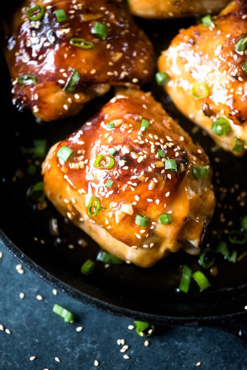 Sticky Honey Baked Garlic Chicken – Honest Cooking