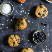 Blueberry Oatmeal Breakfast Muffins