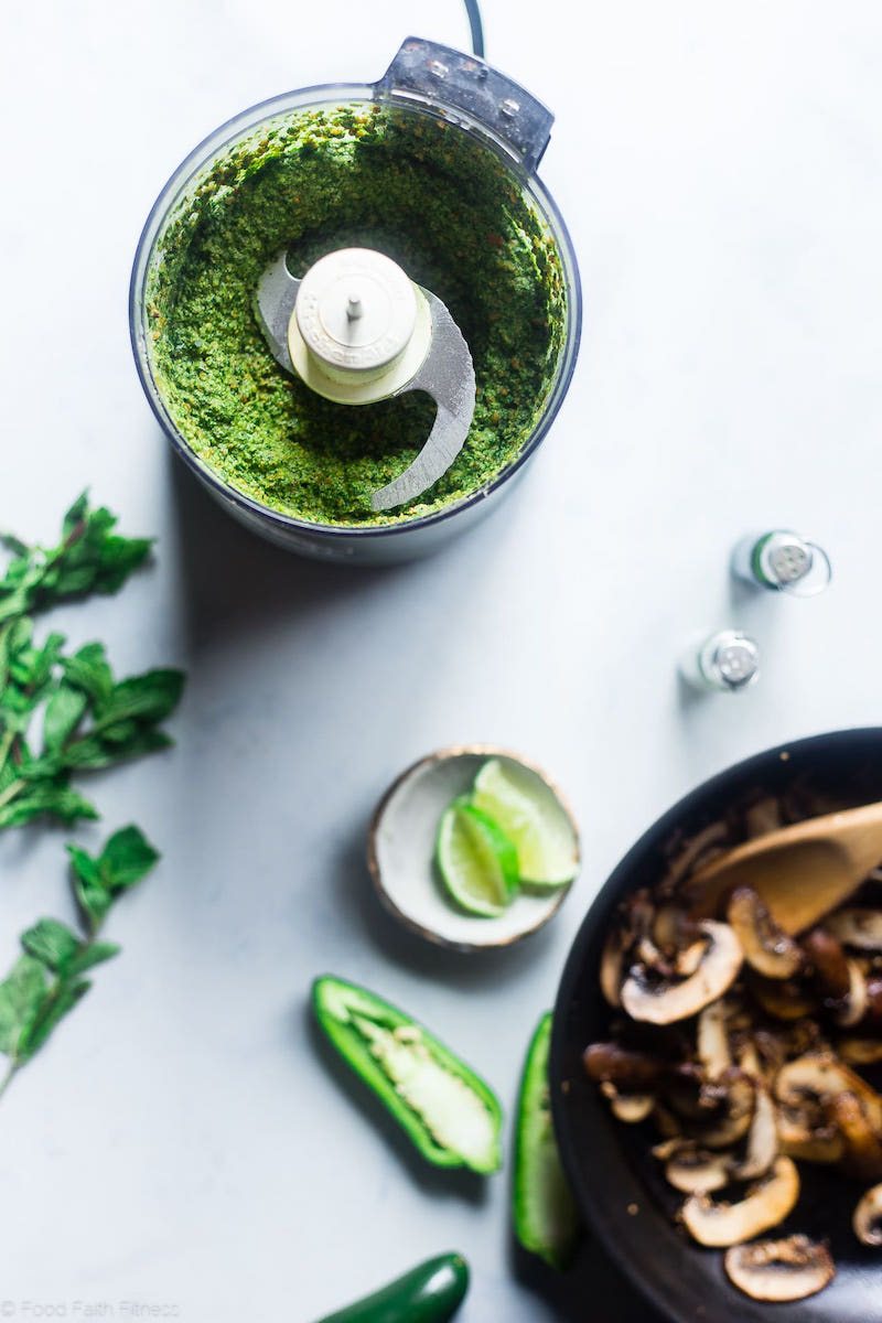 making-detox-cauliflower-mushroom-bowls-photograph