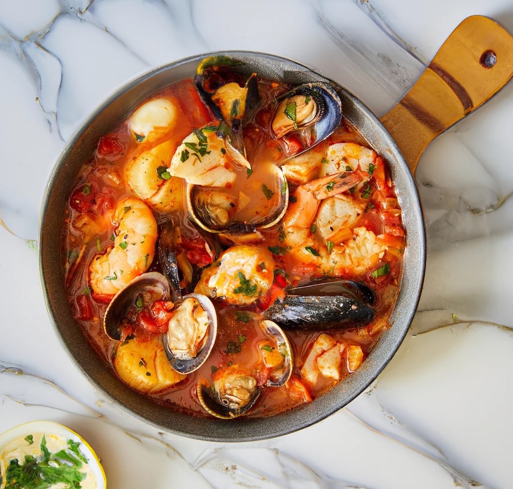Cioppini - Italian American Seafood Stew