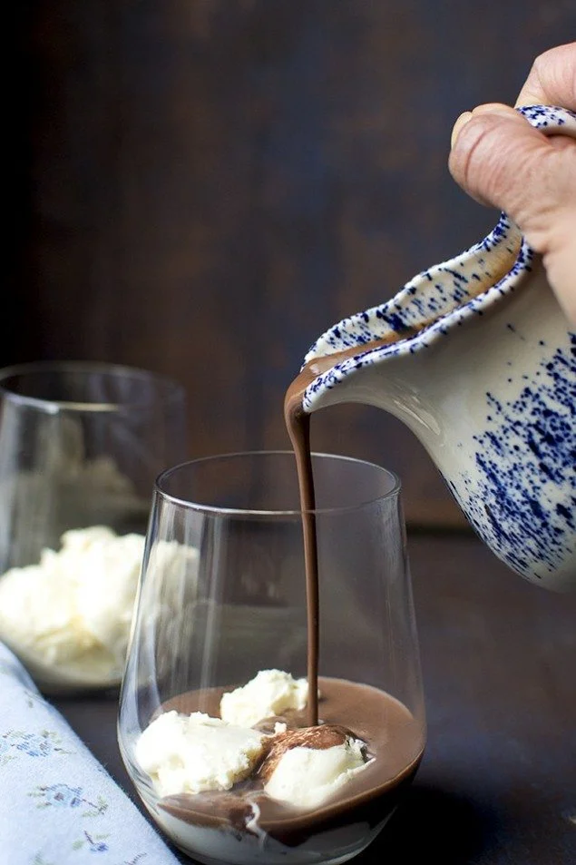 Hot Chocolate Affogato