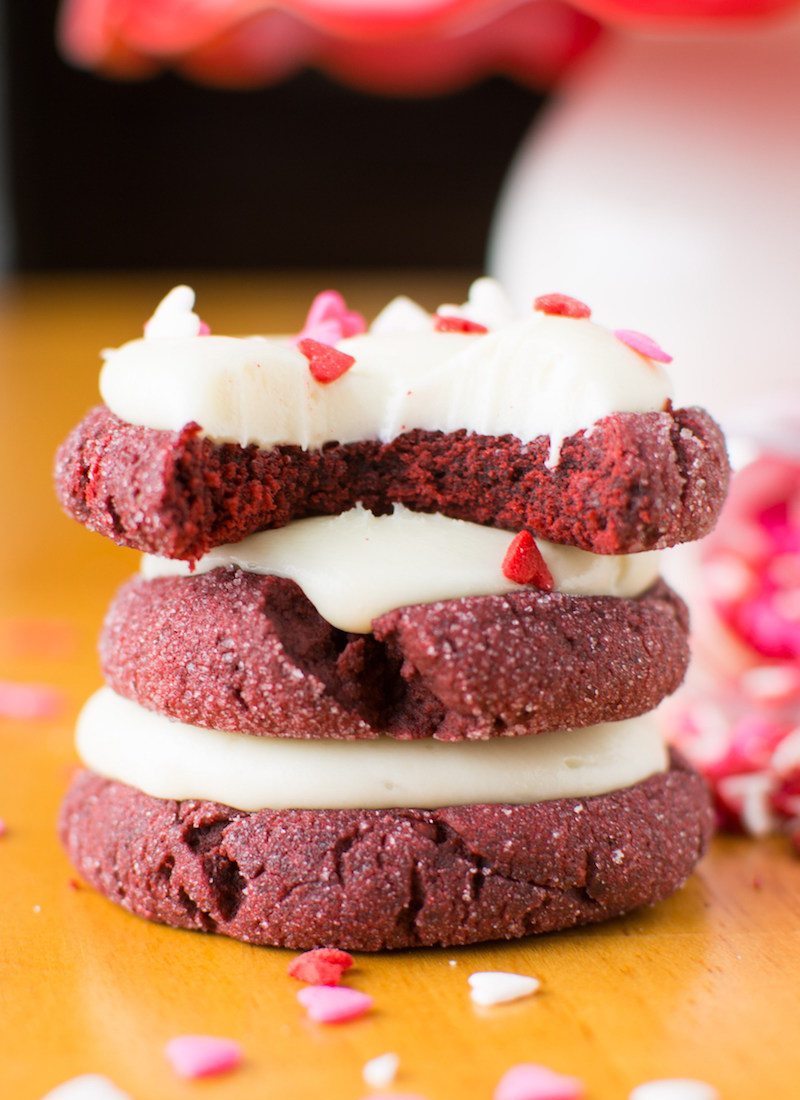 Red Velvet Sugar Cookies Recipe