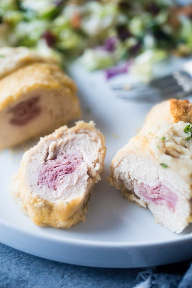 Gluten Free Chicken Cordon Bleau