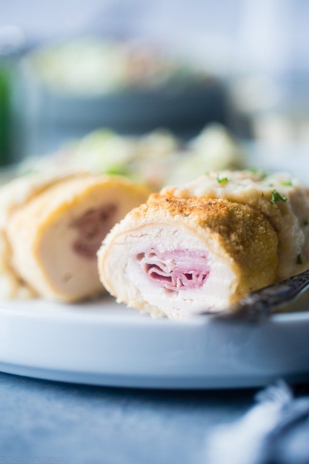 Gluten Free Chicken Cordon Bleau