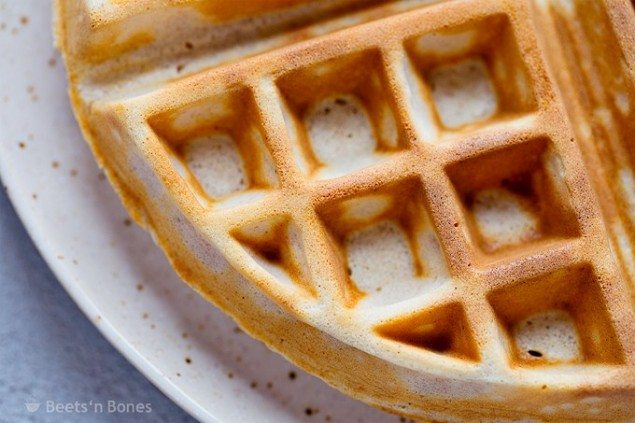 Light and Crispy Whole Grain Waffles