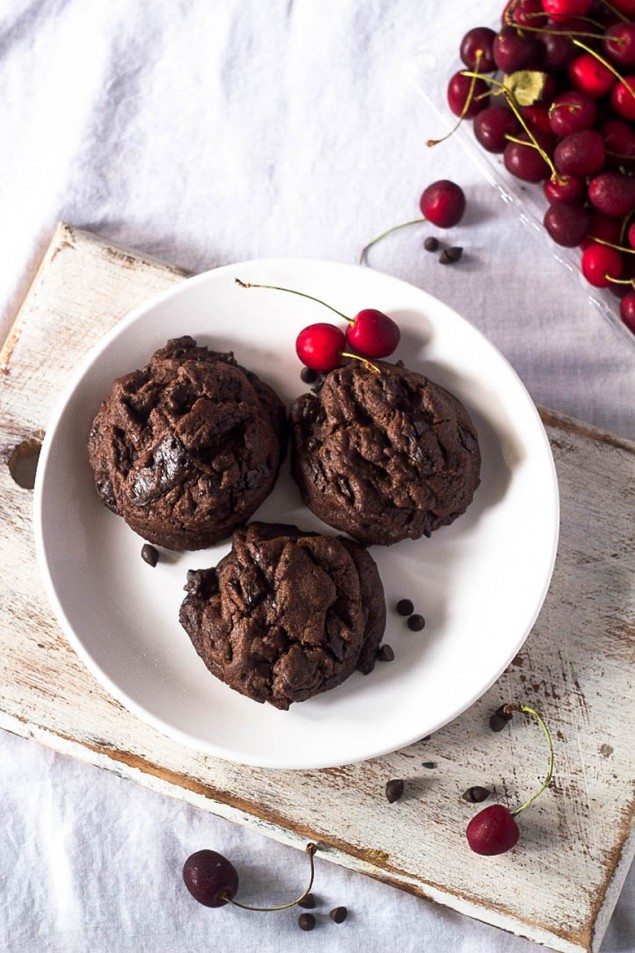 Dark Chocolate Cookies