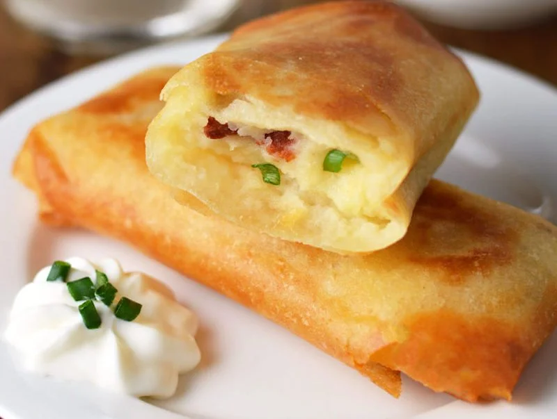 Potato Spring Rolls