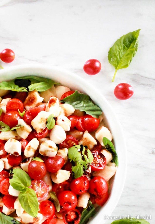 Quick Gnocchi Caprese