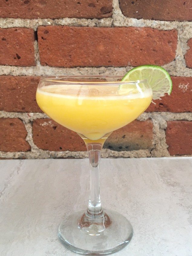 Yellow Mango Tequila Cocktail