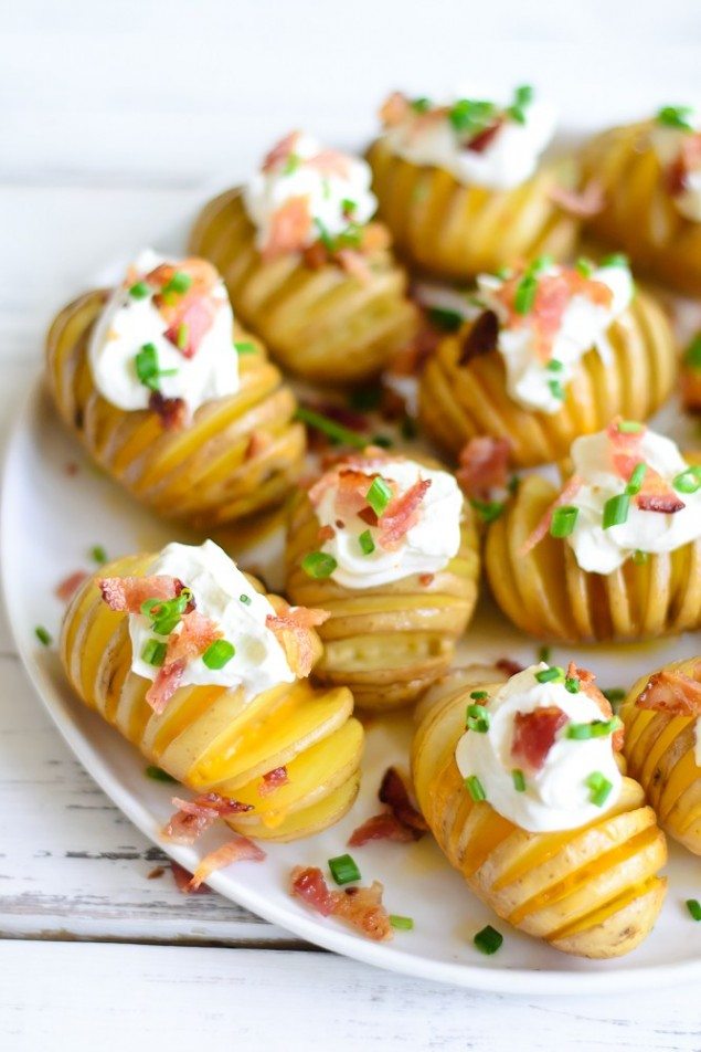 Grilled Hasselback Potatoes