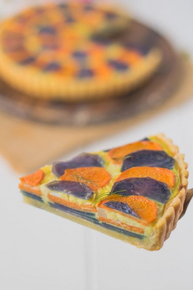 Layered Potato Quiche