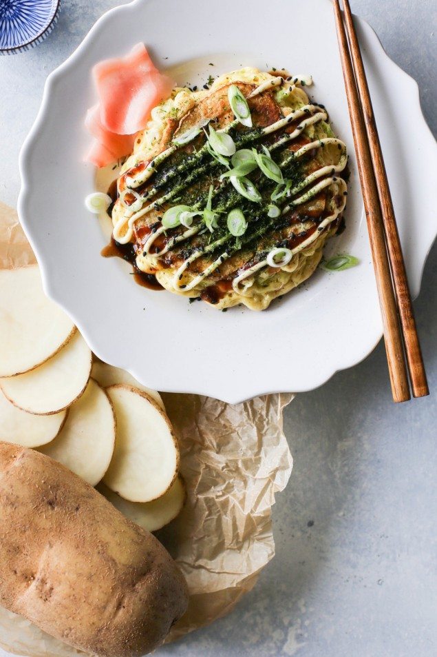 Potato Okonomiyaki