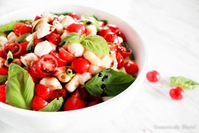 Quick Gnocchi Caprese