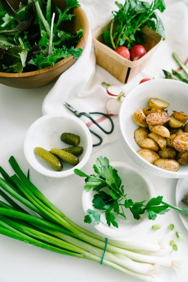 Spring Baby Potato Salad