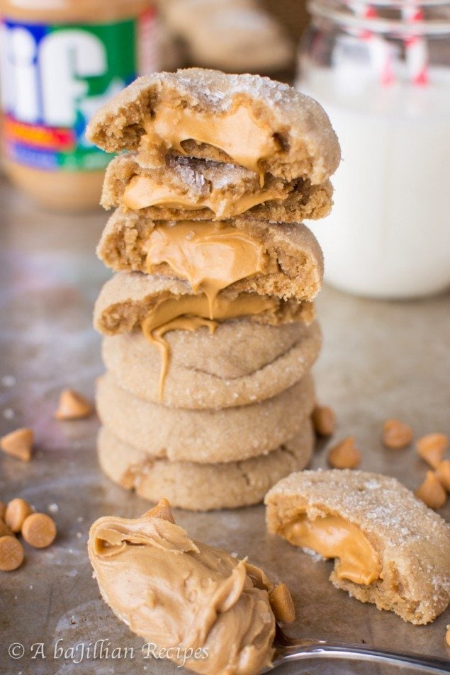 The Ultimate Peanut Butter Filled Cookie