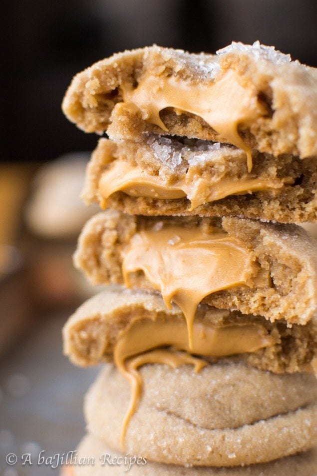 The Ultimate Peanut Butter Filled Cookie