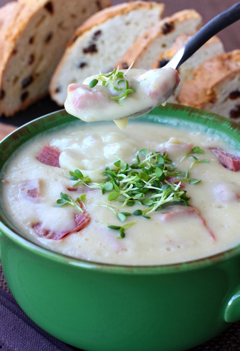 Irish Potato and Corned Beef Chowder