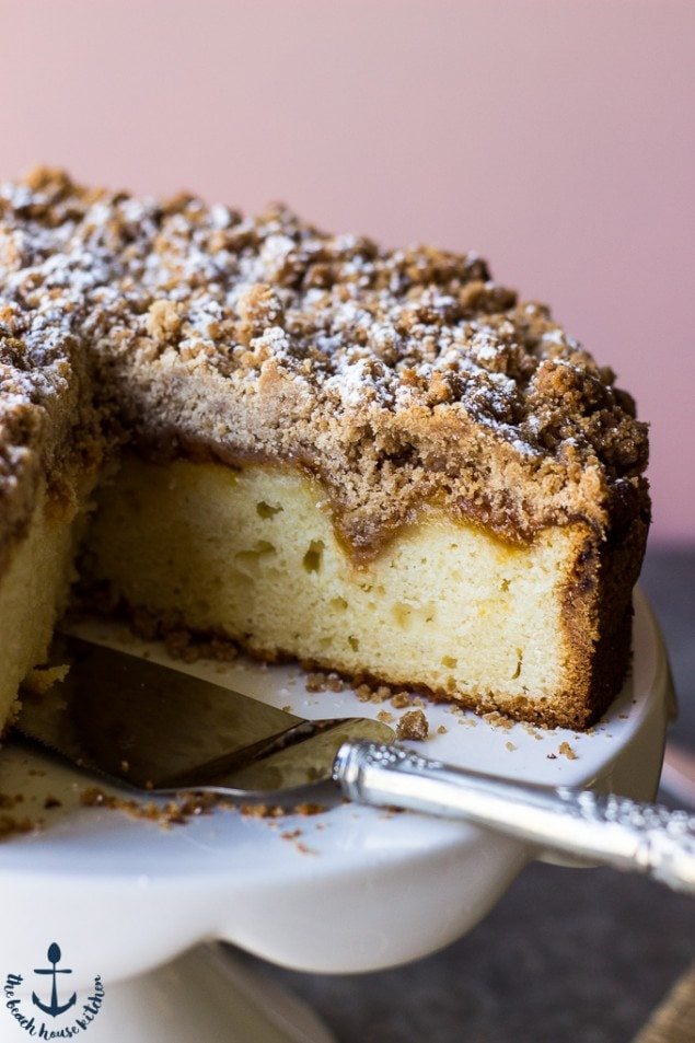 Apricot Crumb Cake