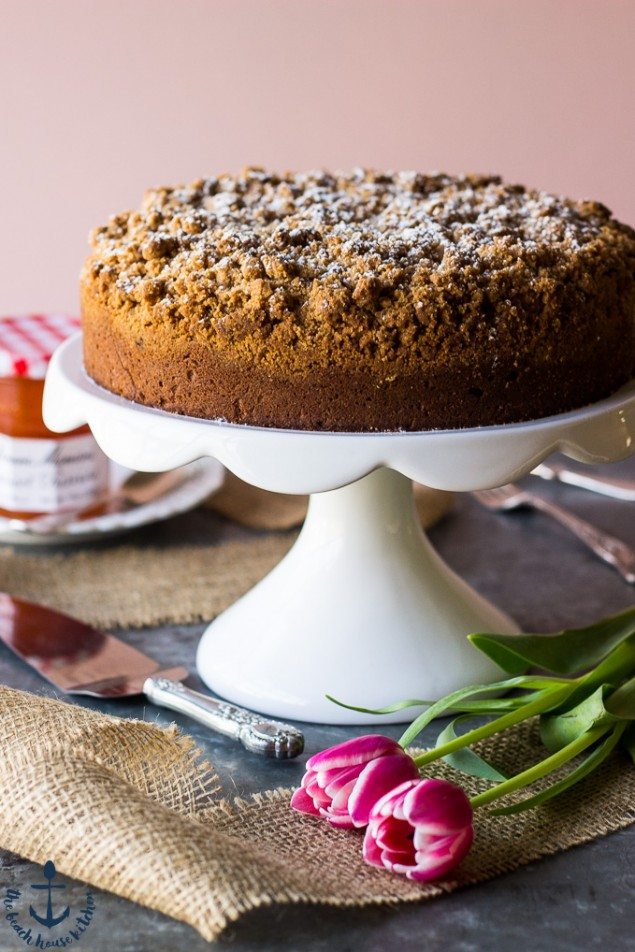 Apricot Crumb Cake