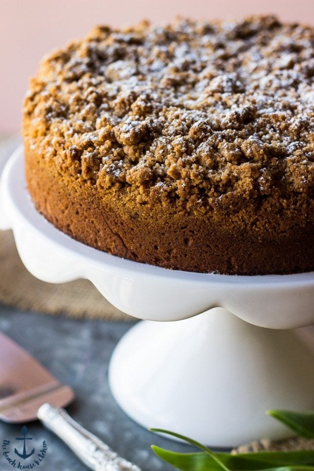 Apricot Crumb Cake