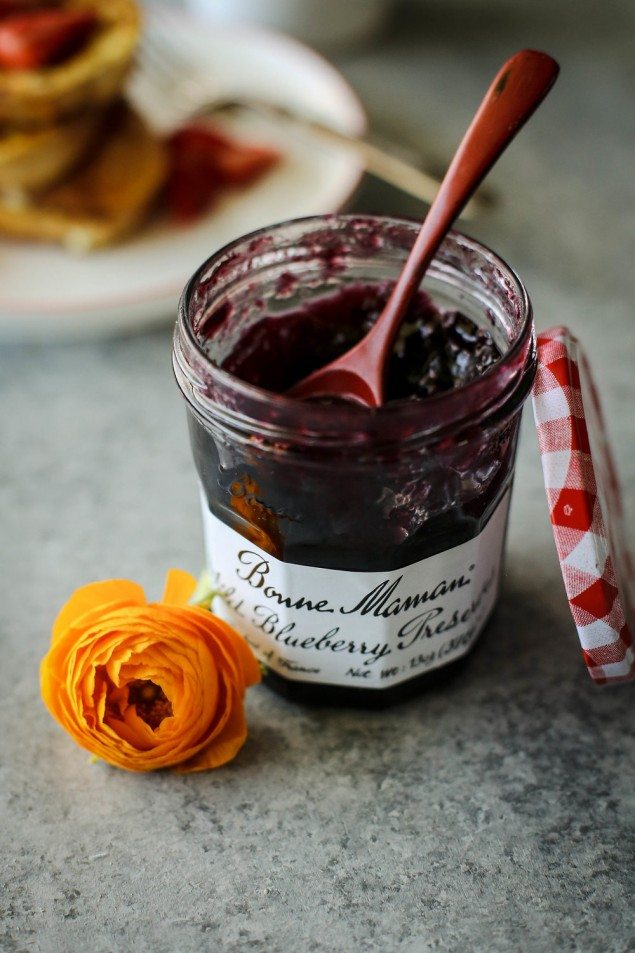 Blueberries and Cream French Toast