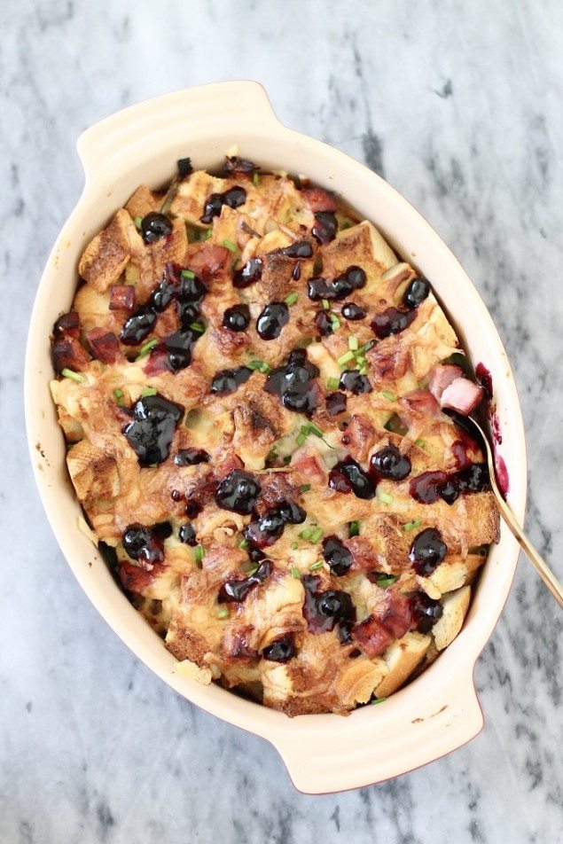 Blueberry Breakfast Strata