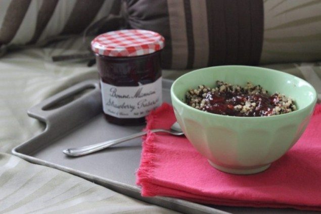 Strawberry Breakfast Quinoa