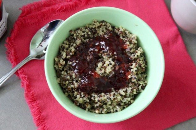 Strawberry Breakfast Quinoa