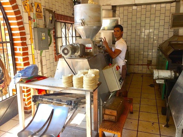 Time to make the tortillas