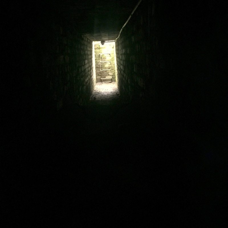 Tunnel to the basement