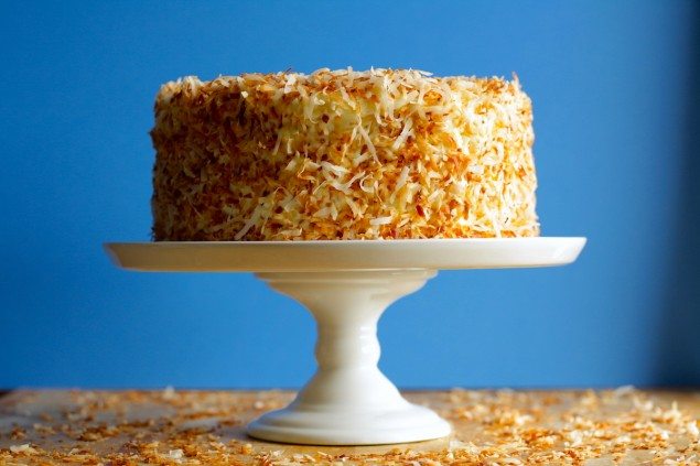 Coconut Cream Cheese Cake